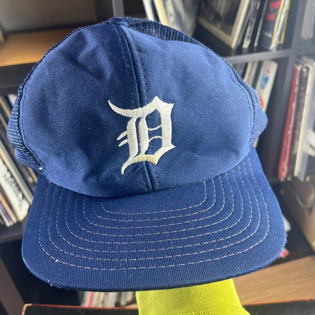 Vintage 90s Detroit Tigers Trucker Snapback Hat – Hukay